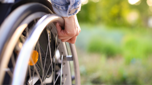 wheelchair user