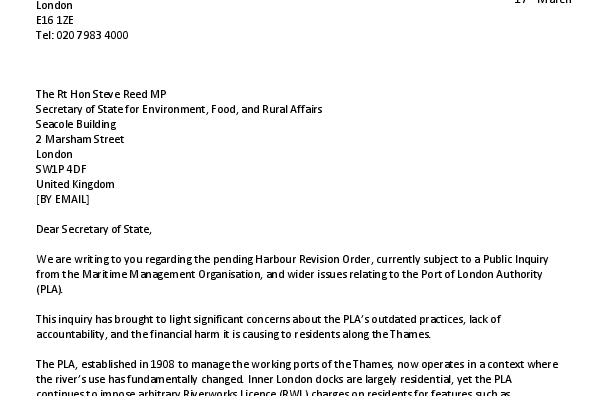 HRO Letter