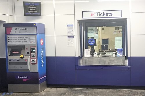 Ticket Office at Elephant & Castle Station