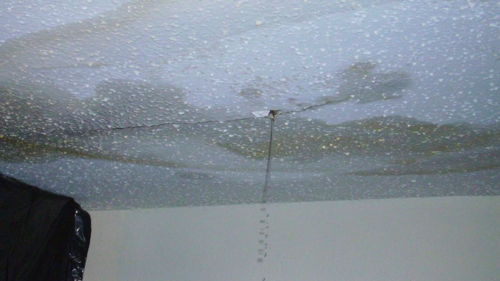 leak from above